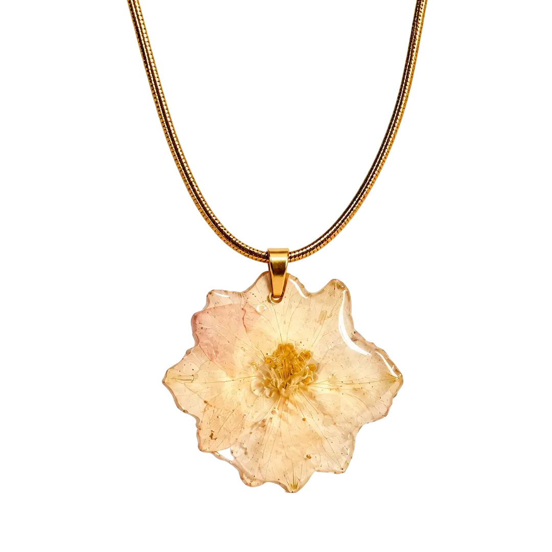 Flor Espuela de Caballero Crema