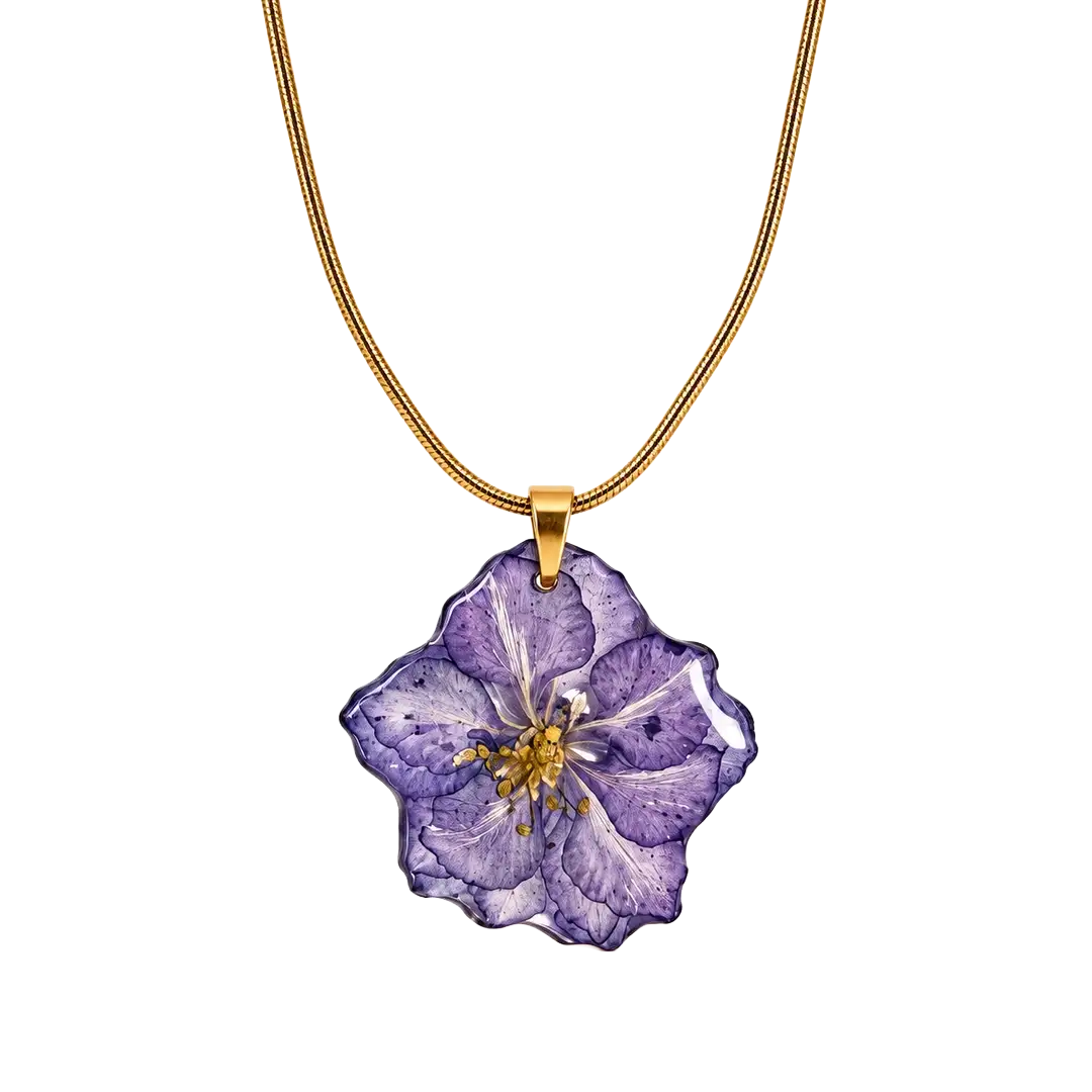 Flor Espuela de Caballero Violeta