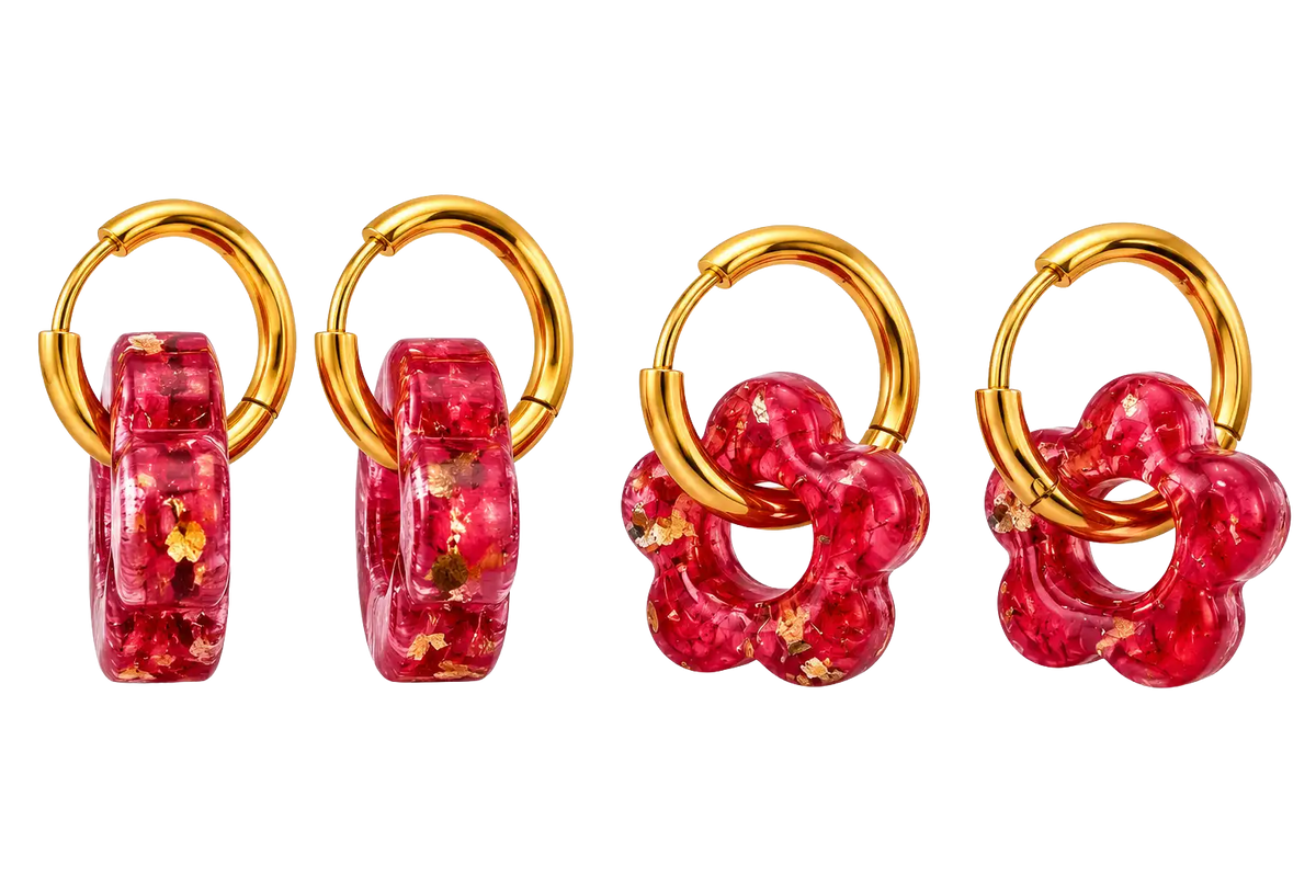 Aro Hortensia Roja