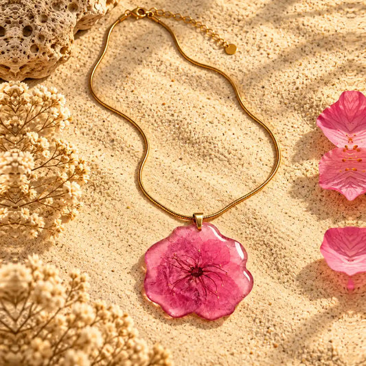 Flor de Encaje Rosa