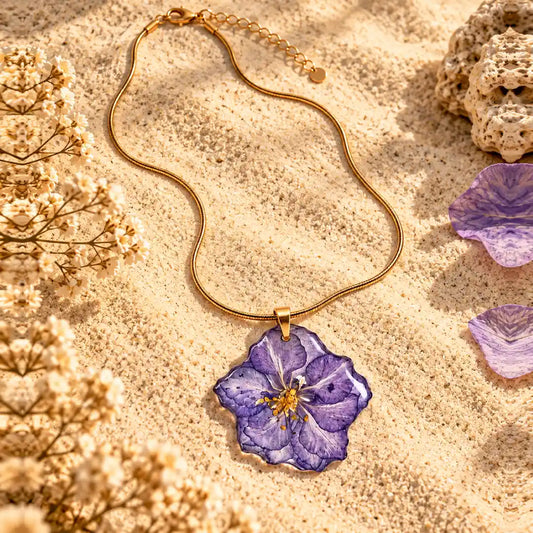 Flor de Encaje Violeta