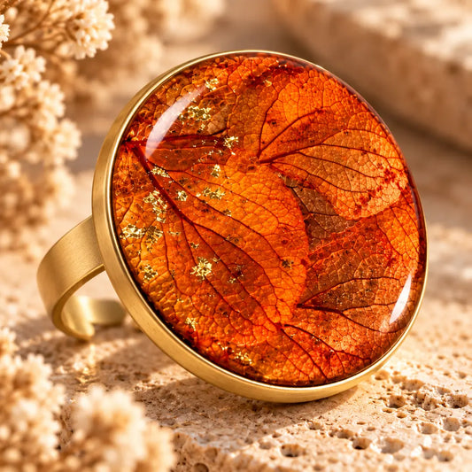 Hoja de Otoño Ámbar