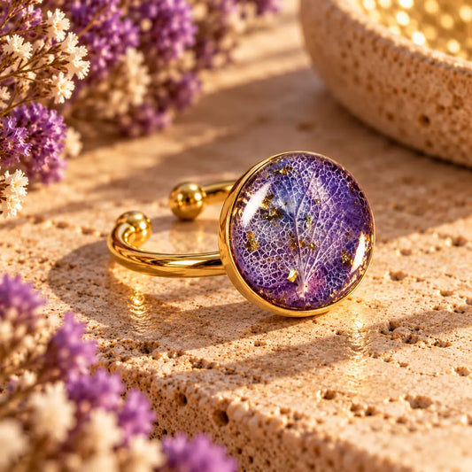 Hoja Violeta Abierta