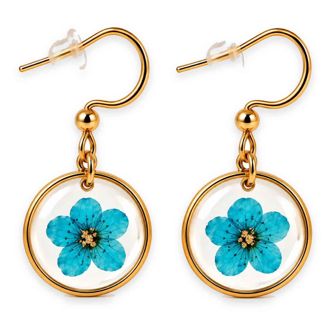 Flor de Ciruelo Japonés Azul