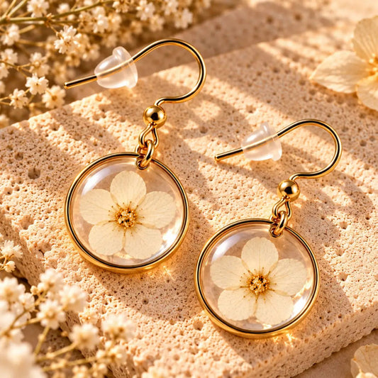 Flor de Ciruelo Japonés Blanca