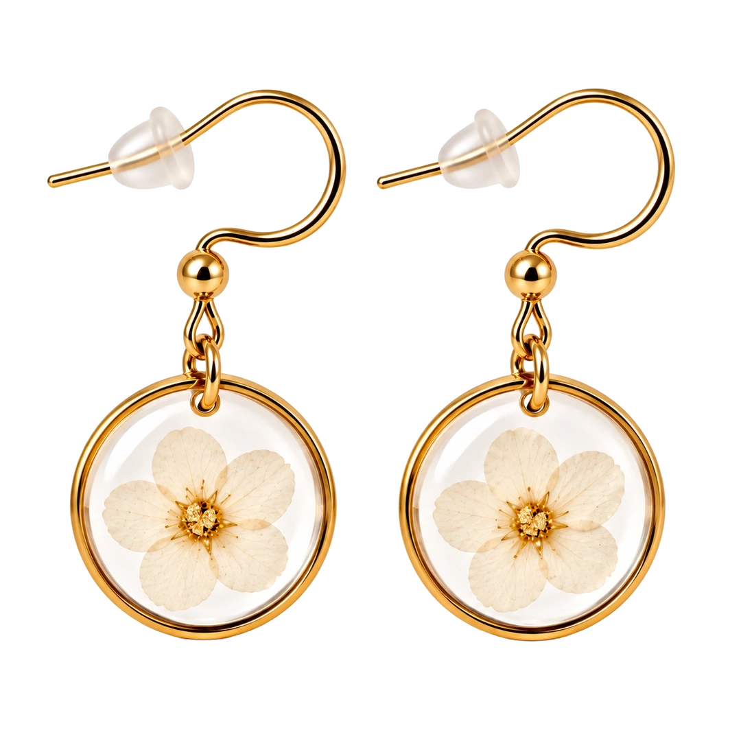 Flor de Ciruelo Japonés Blanca